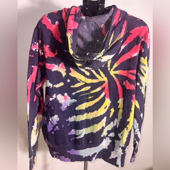 MAD Engine Colorful Tie-Dye Cartoon Hoodie - Picture 4 of 4